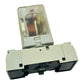 Kuhnke Relais 24V AC Z345 UF3C mit Sockel 5-polig transparent Steckrelais