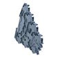 WAGO Vierstock-Reihenklemme 2,5mm² 2002-4127 VE:15 Stk
