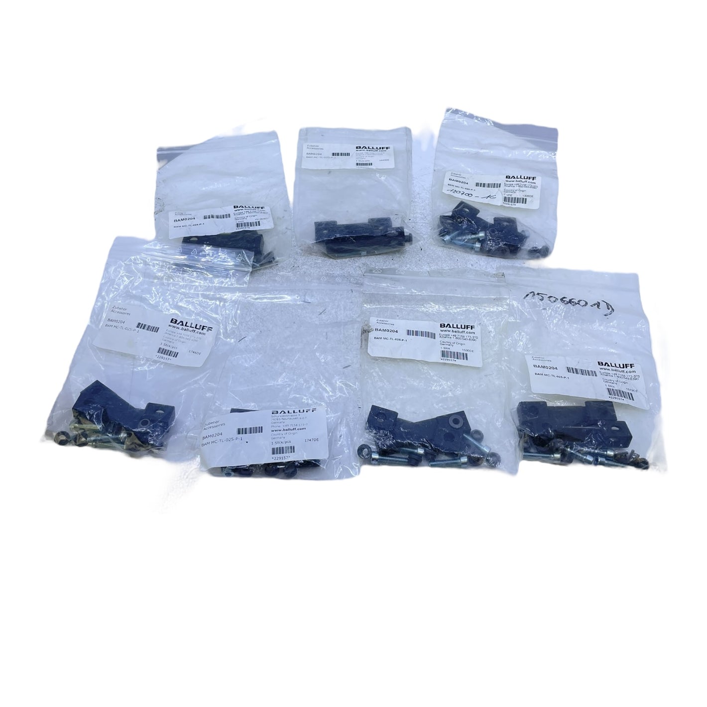 Balluff BAM0204 BAMMC-TL-025-P-1 Halterung Magnetostriktive Messsysteme VE:7stk