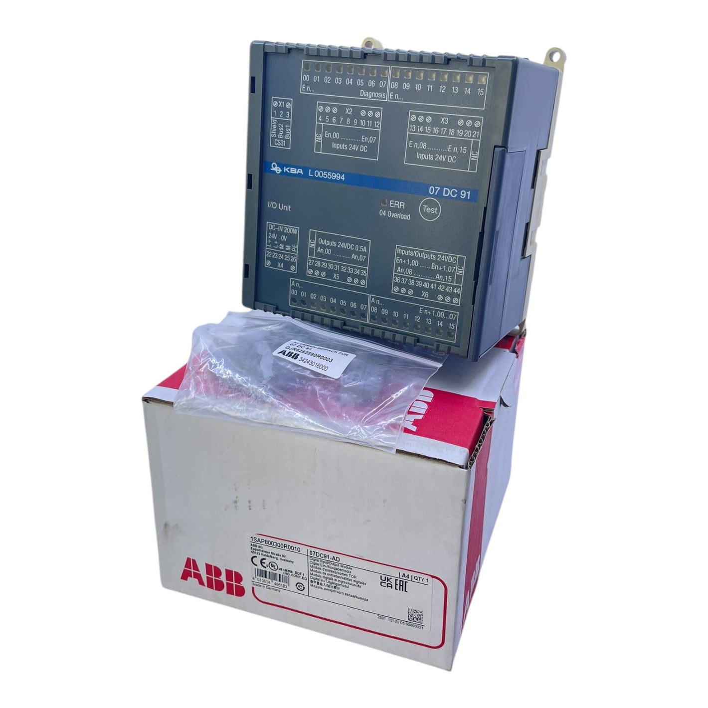 ABB 07DC91 I/O Modul GJR5251400R3202 für den industriellen Einsatz Modul