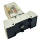 Kuhnke Relais 24V AC Z345 UF3C mit Sockel 5-polig transparent Steckrelais