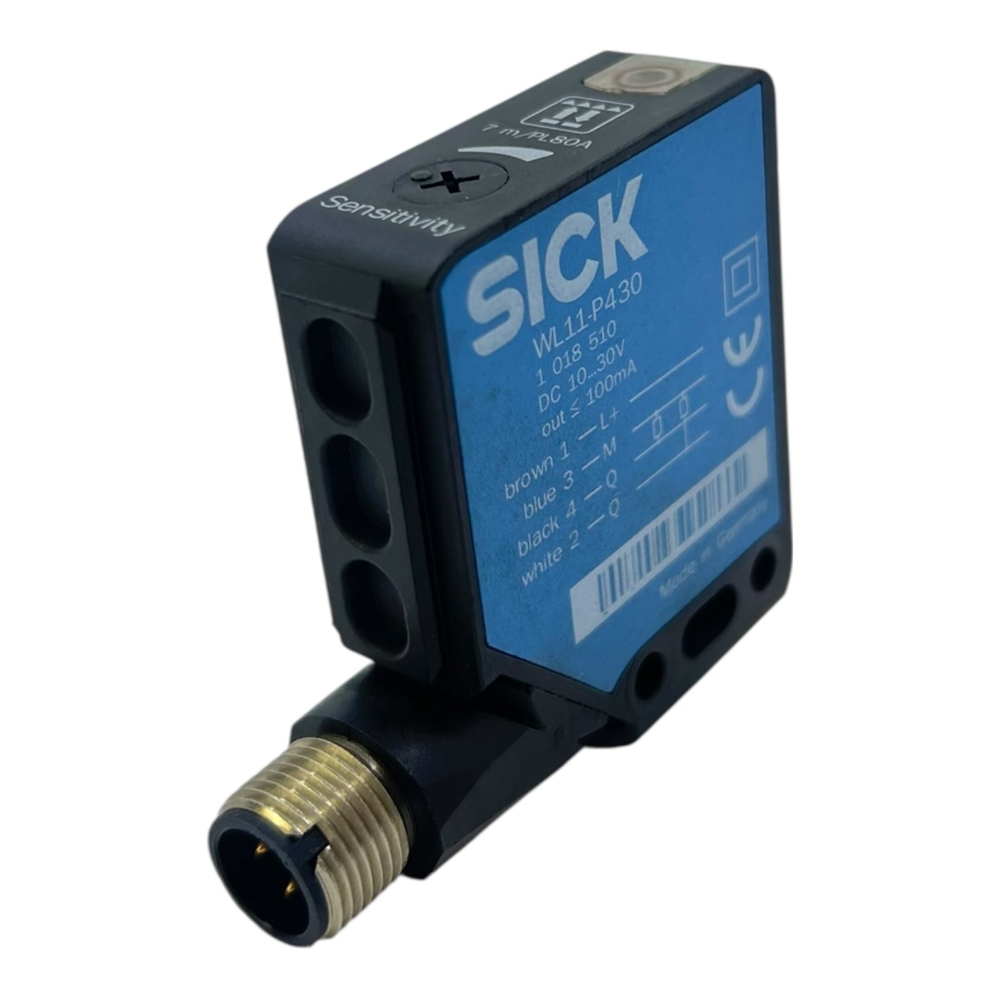 SICK Sensor Lichttaster WL11-P430 1 018 510 DC 10–30 V optischer Sensor M12