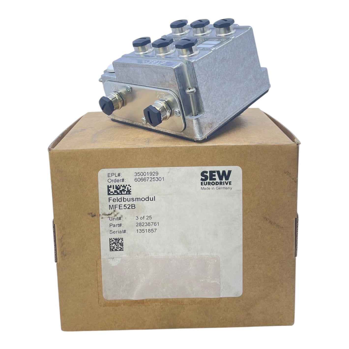 SEW Feldbusmodul MFE52B Ethernetmodul 28238761 DI/DO IP67