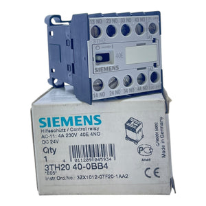 Siemens Hilfsschütz 24V 3TH2040-0BB4 Hilfsschütz für den Industriellen Einsatz