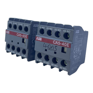 ABB Hilfsschalterblock CA5-40E VE:2stk Hilfsschalterblock für die Industrie