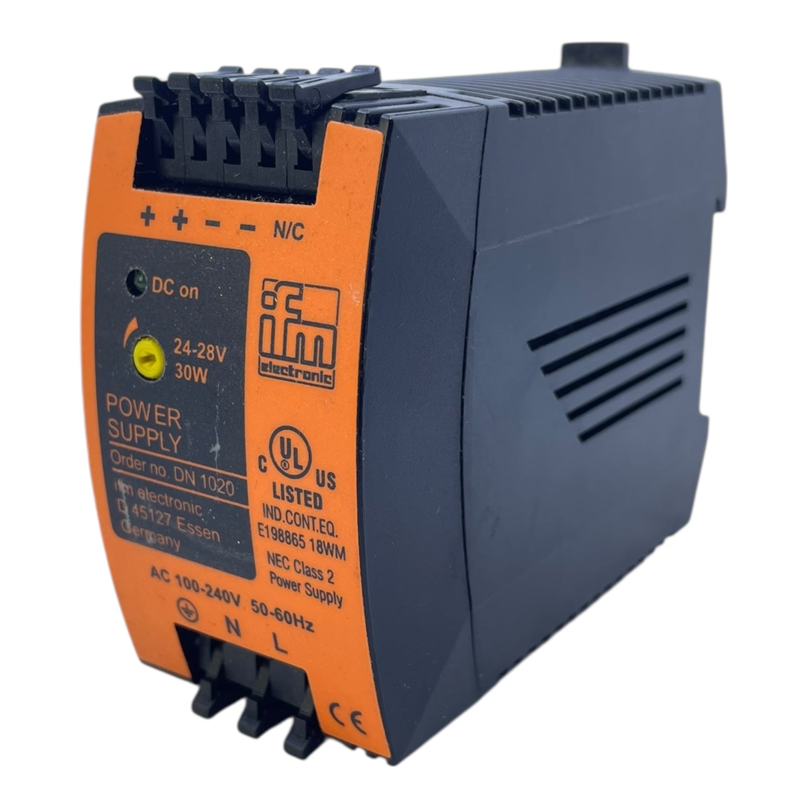 ifm Power Supply 24V Switched-Mode Power Supply DN1020 Switched-Mode P