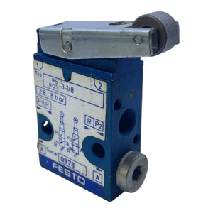 Festo Rollenhebelventil Pneumatikventil ROS-3-1/8 Rollenhebelventil von Festo