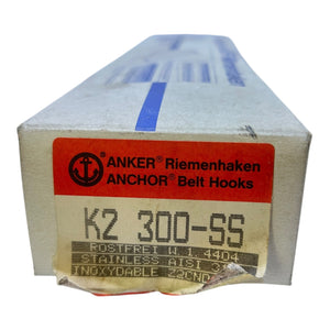 Anker Riemenhaken K2 300-SS VE:24stk rostfrei für industriellen Einsatz