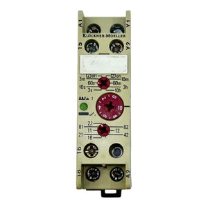 Klöckner-Moeller Zeitrelais Zeitverzögerung TE68 6A 250 V AC Timer Modul