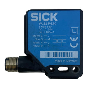 SICK Sensor Lichttaster WL11-P430 1 018 510 DC 10–30 V optischer Sensor M12