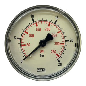 WIKA Manometer Druckmesser 0–25 bar / 0–350 psi