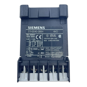 Siemens Hilfsschütz 24V 3TH2040-0BB4 Hilfsschütz für den Industriellen Einsatz