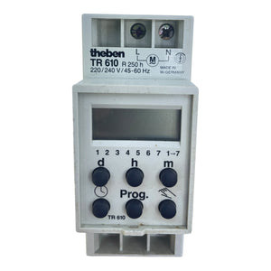 Theben Zeitschaltuhr Digital TR610 Zeitschaltuhr von Theben für die Industrie