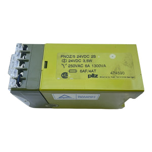 Pilz Sicherheitsrelais PNOZ/5 24VDC 2S 474590 Sicherheitsrelais von Pilz
