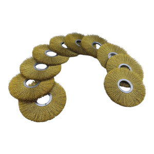 SIT Drahtbürste Rundbürste 888 G60 Ø80x60 mm Messingdraht 0,30 mm VE:10stk