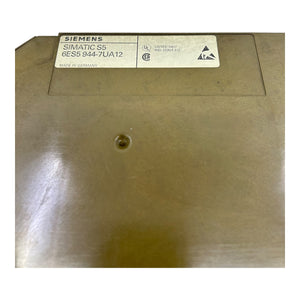 Siemens Zentralbaugruppe SIMATIC S5 6ES5944-7UA12 Zentralbaugruppe von Siemens
