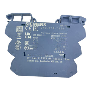 Siemens 3RQ3018-1AB01 Koppelrelais für industriellen Einsatz Koppelrelais