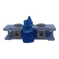 Festo CEP-1/4 Pneumatikanschlussblock Druckluftverteiler G1/4 Aluminium Modul