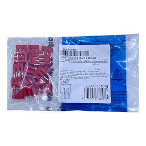 WAGO Brücker 3-polig 2002-403/000-005 25A 800V VE: 25 Stück Jumper