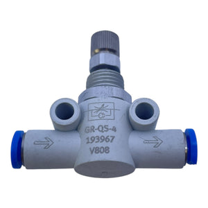 Festo Drosselventil Ventil GR-QS-4 193967 für den Industriellen Nutzen