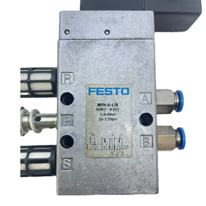 Festo MFH-5-1/8 Magnetventil für industriellen Einsatz 9982 Festo MFH-5-1/8 9982