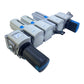 Festo Wartungseinheit Pneumatikventile MS6-EM1-1/2-S  MS6-LWS-1/2-U-V MS6-FRZ
