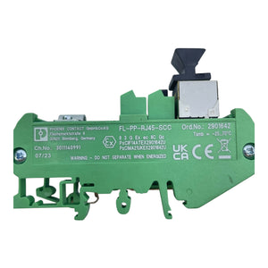Phoenix Contact Überspannungsschutz FL-PP-RJ45-SCC Ex-Schutz RJ45 für Hutschiene