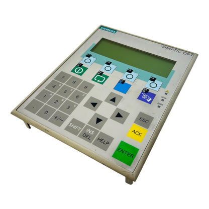 Siemens 6AV3607-1JC20-0AX1 Operator Panel Simatic OP7 for industrial use 