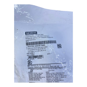 Siemens Leuchtmelder Gelb flach 3SU1102-6AA30-1AA0 Leuchtmelder von Siemens
