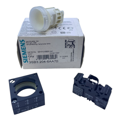 Siemens Leuchtmelder Klar 3SB3204-6AA70 Leuchtdrucktaster von Siemens