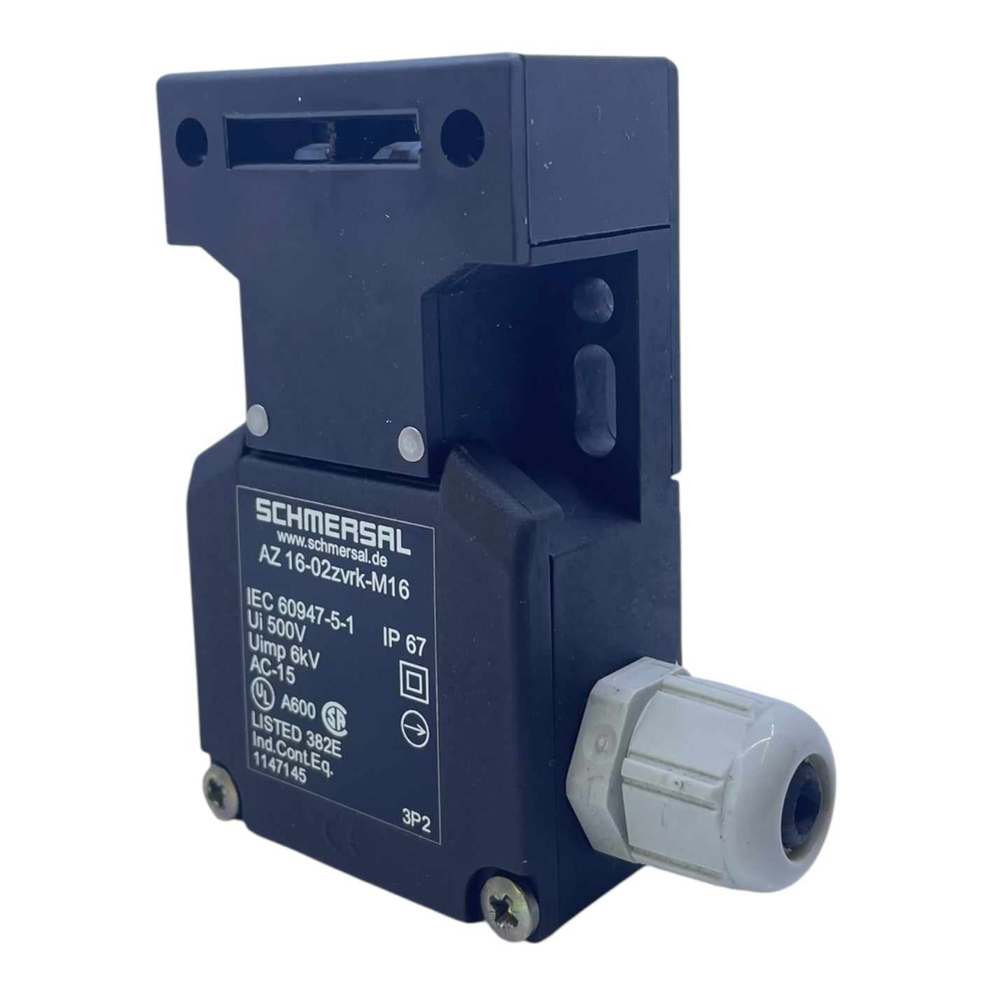Schmersal Sicherheitsschalter Betätiger AZ16-02-zvrk-M16 für die Industrie