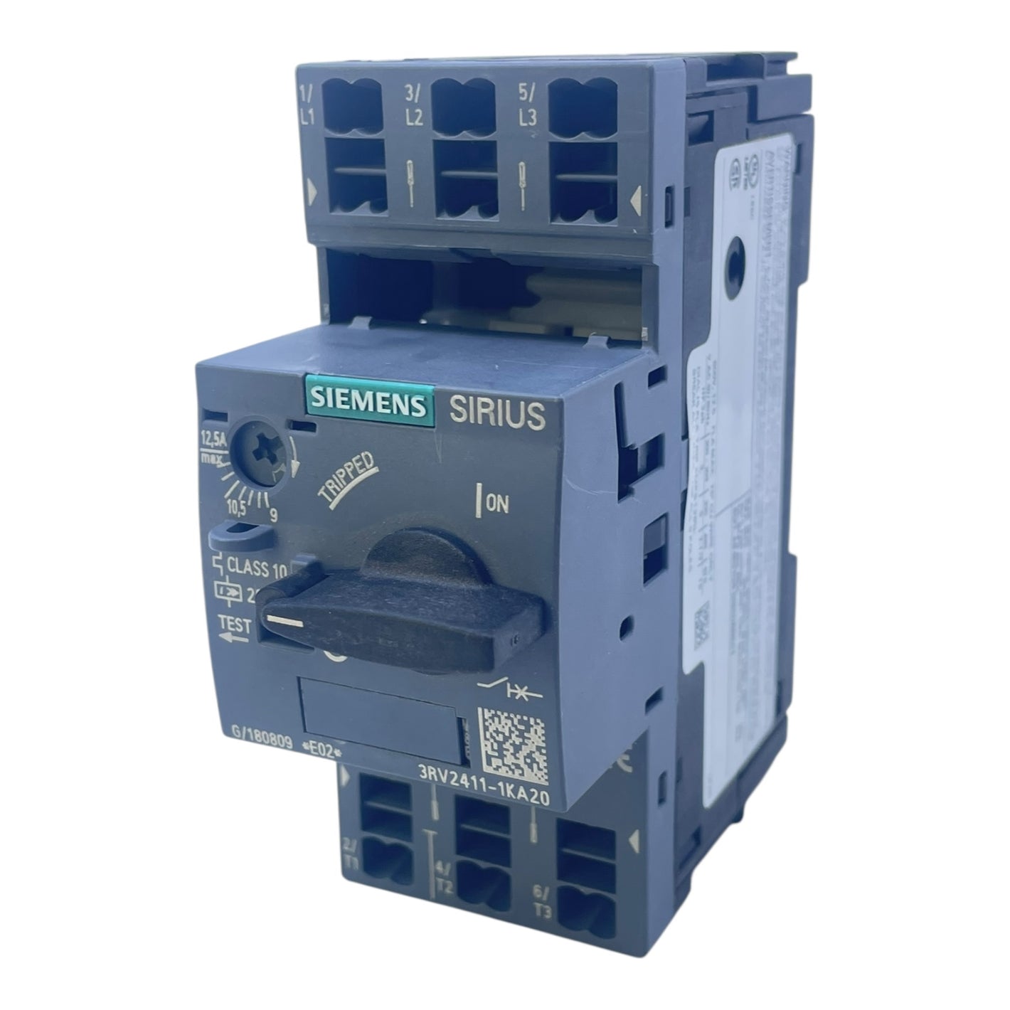 Siemens Motorschutzschalter 9-12,5A 3RV2411-1KA20 SIRIUS