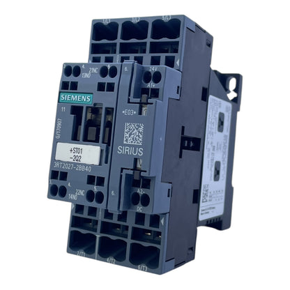 Siemens Schütz 3RT2027-2BB40 24V DC 11kW 25A 3-polig Sirius Leistungsschütz
