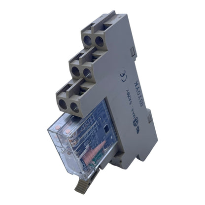 Omron Relaismodul G2R-2-SN 24VDC mit Sockel 5A 250V DIN-Schiene