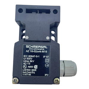 Schmersal Sicherheitsschalter Betätiger AZ16-02-zvrk-M16 für die Industrie