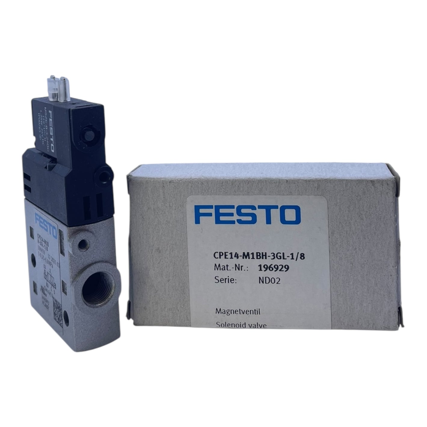 Festo Magnetventil Pneumatikventil CPE14-M1BH-3GL-1/8 196929 für Industrie