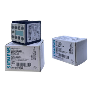 Siemens Hilfsschalterblock 3RH1911-1FA22 VE: 2stk für den Industriellen Einsatz