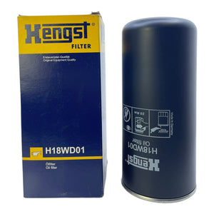 Hengst Ölfilter Filter H18WD01 | Ölfilter H18WD01 von Hengst | Filter für Öl
