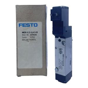 Festo Magnetventil Pneumatikventil MEH-5/2-5,0-S-B 173131 Pneumatikventil