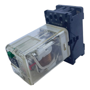 Kuhnke Sockelrelais mit Sockel RS8301 24VDC Sockelrelais von Kuhnke Industrie