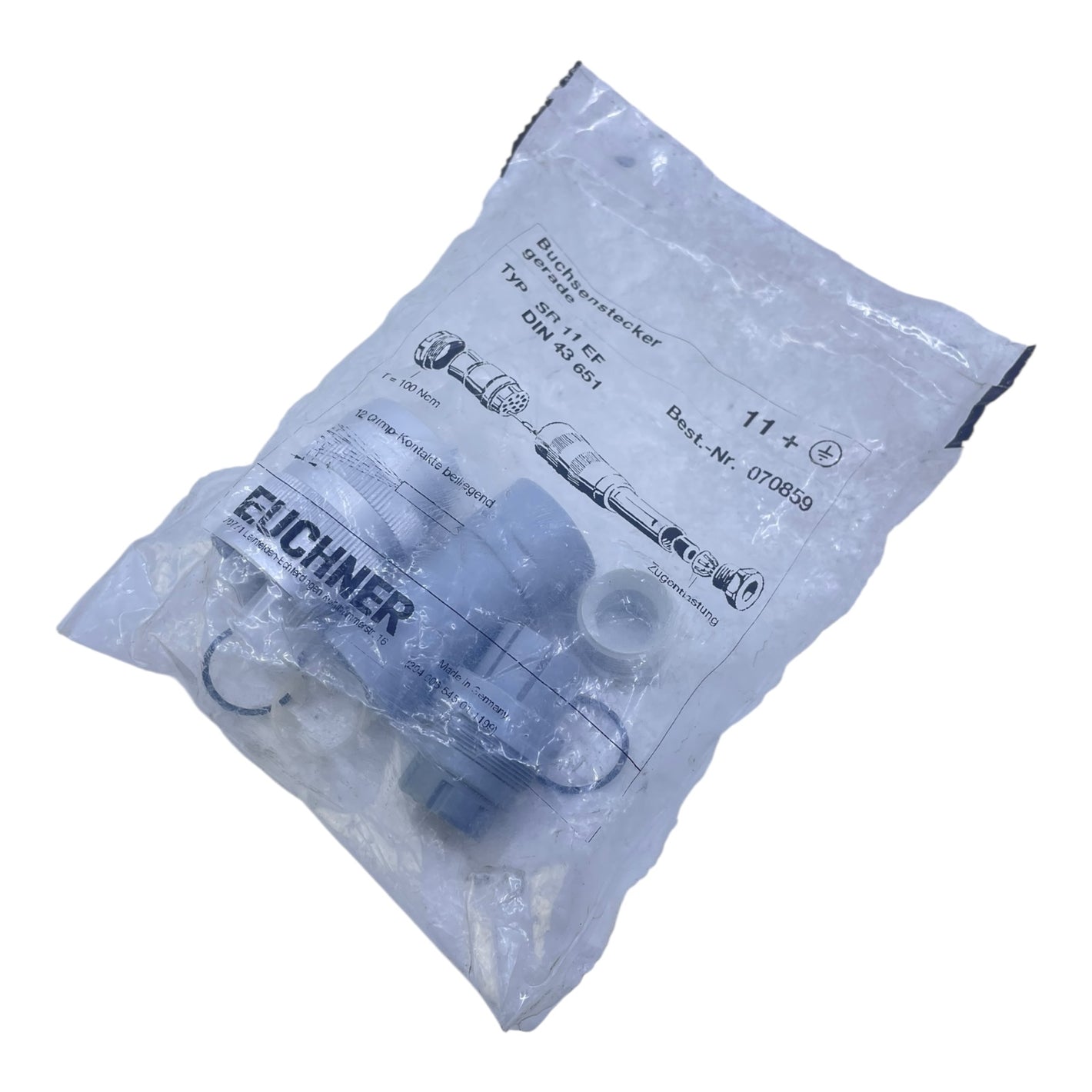 Euchner Steckverbinder Buchsenstecker SR11EF 070859 Buchsenstecker von Euchner