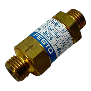Festo Rückschlagventil Pneumatikventil H-1/4B 11689 Pneumatikventil von Festo