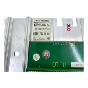 Siemens Simatic S5 Baugruppenträger 6ES5700-0LB11 Baugruppenträger von Siemens
