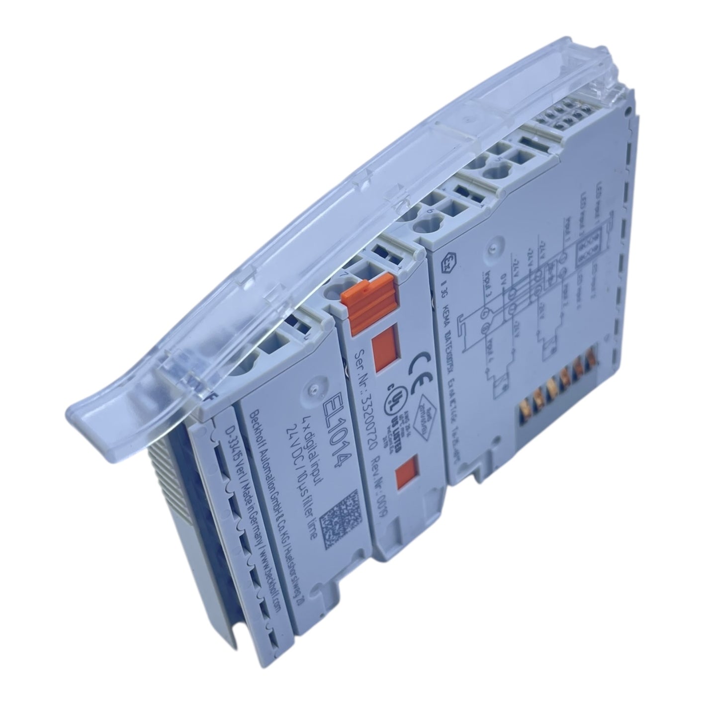 Beckhoff EtherCAT-Klemme 4-Kanal-Digital-Eingang 24 V DC EL1014 Industrie