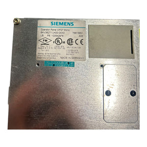 Siemens 6AV3627-1JK00-0AX0 Operator Panel HMI Industrial Use