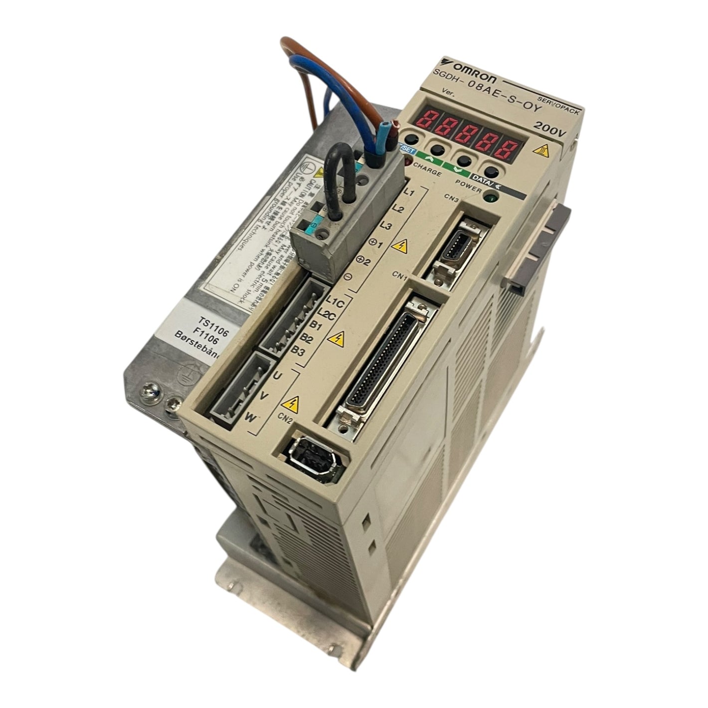 Omron Servopack Servoantrieb SGDH-08AE-S-OY für den industriellen Einsatz