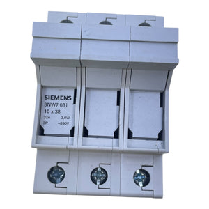Siemens 3NW7031 Sicherungshalter für industriellen Einsatz 690 V AC 32 A 3-polig