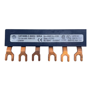Allen Bradley Sammelschiene CAT140M-C-W453 VE:3stk für die Industrie Geeignet