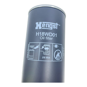 Hengst Ölfilter Filter H18WD01 | Ölfilter H18WD01 von Hengst | Filter für Öl