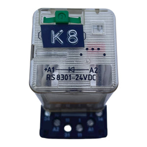 Kuhnke Sockelrelais mit Sockel RS8301 24VDC Sockelrelais von Kuhnke Industrie